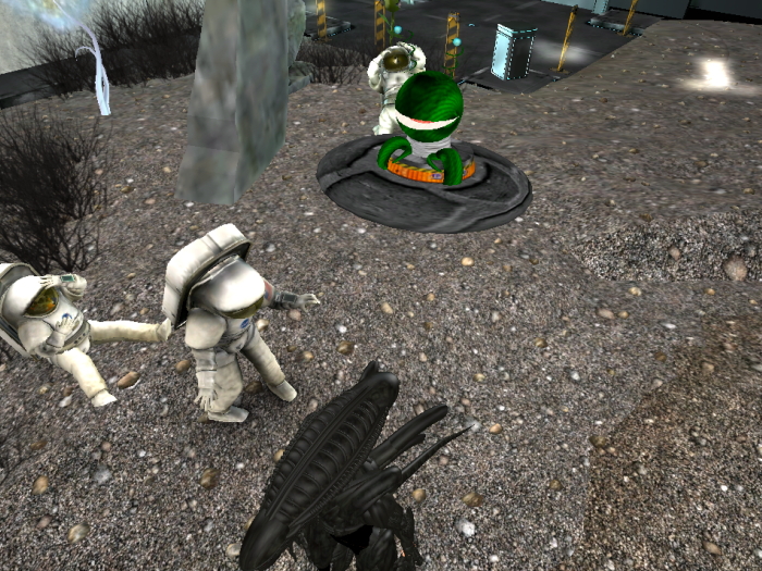 Flying Alien Ufo Follower
