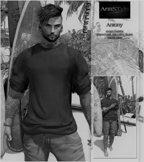 DEMO AnaSTyle - ANTONY 10Fatpack Pants (WEAR)*