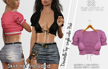 FashionNatic - Donatella Top Pink - Maitreya, Lara Petite, Belleza Freya, Legacy