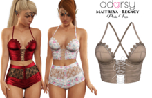 adorsy - Pixie Top Brown - Maitreya/Legacy/Lara Petite