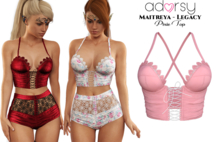adorsy - Pixie Top Pink - Maitreya/Legacy/Lara Petite