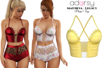 adorsy - Pixie Top Yellow - Maitreya/Legacy/Lara Petite