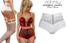 adorsy - Pixie Shorts White - Maitreya/Legacy/Lara Petite