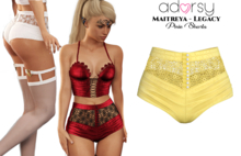 adorsy - Pixie Shorts Yellow - Maitreya/Legacy/Lara Petite