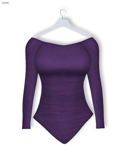 Gawk! Simple Cotton Body - PURPLE -