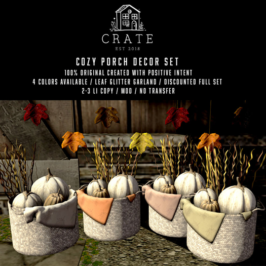 Cozy  Porch - Full Set
