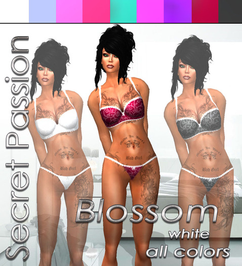 (SP) Blossom WHITE -all colors-