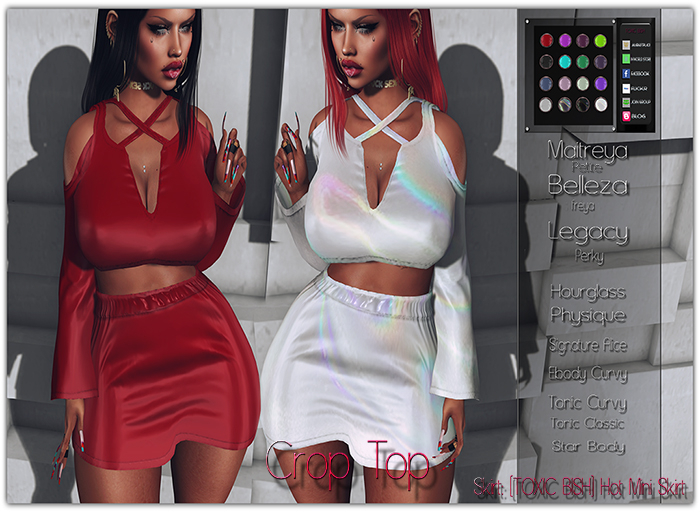 [TOXIC BISH] Crop Top @ HUD