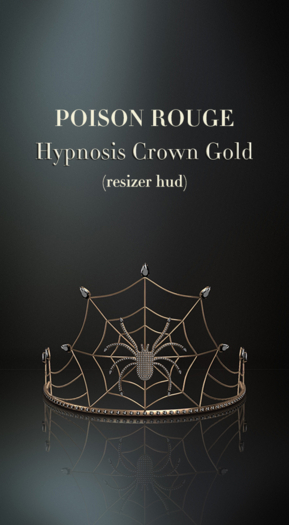 POISON ROUGE Hypnosis Crown Golden