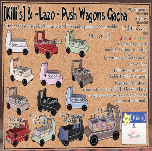 [Killi's] & ~Lazo - Push Wagon Ice (BOXED)