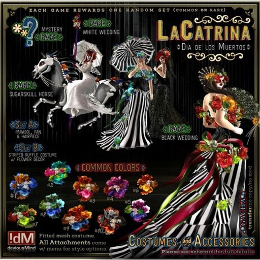 !dM LaCatrina **WHITE WEDDING** (BOX #11) RARE