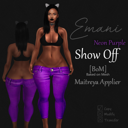 Emani - Show Off - (Neon Purple) [BoM]