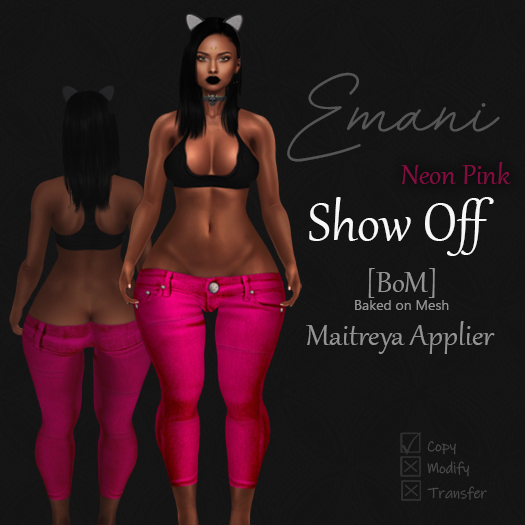 Emani - Show Off - (Neon Pink) [BoM]