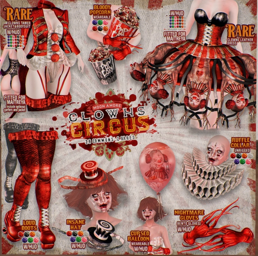 :Moon Amore: Circus / Loud Boots (Pink)
