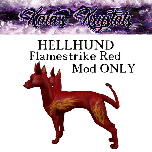 [M.O.R] hellhund : Flamestrike Red