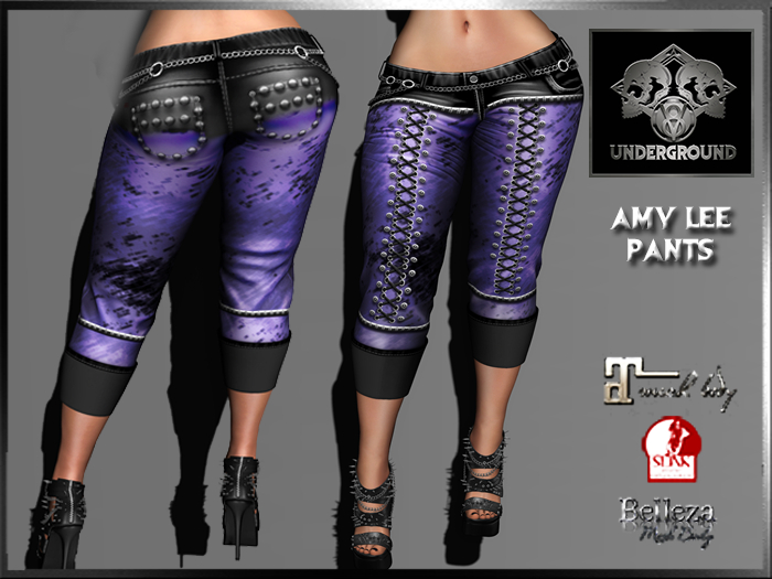 **AMY LEE PANTS PURPLE** (WEAR)
