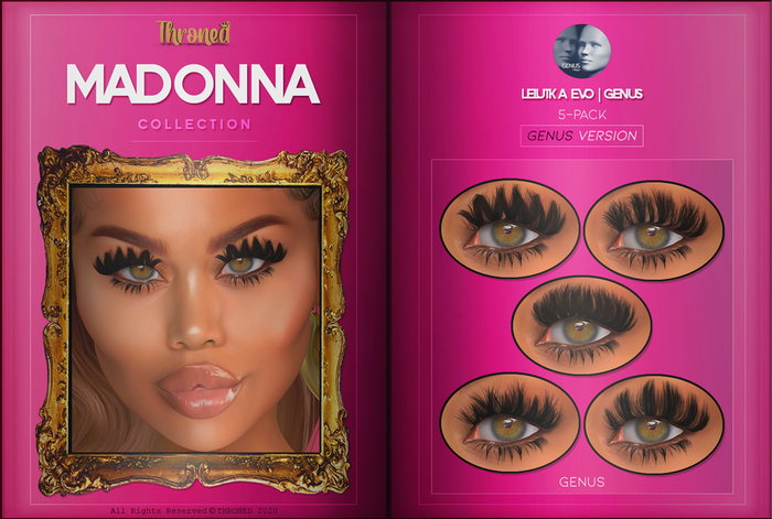 [THRONED] Madonna Mink Lashes // GENUS (Add Me)