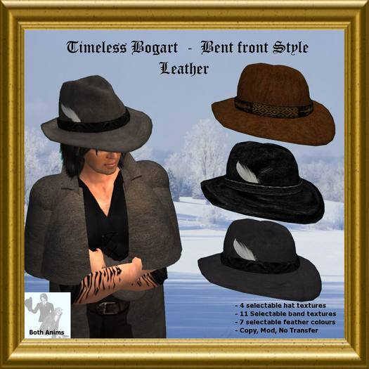 Timeless Bogart Bent front - Leather - Anim Bundle - SLEX