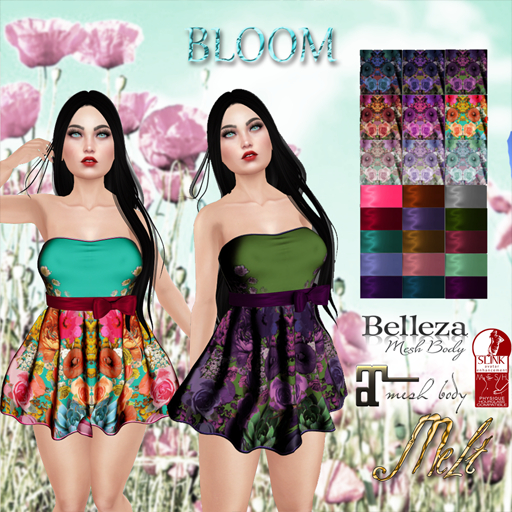 {Melt} Bloom Dress DEMO