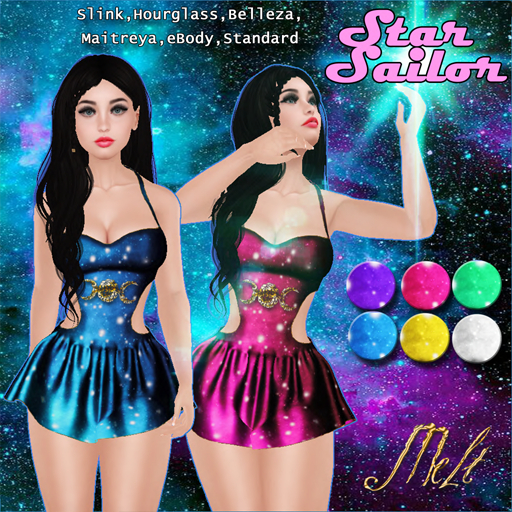 {Melt} Gacha Keys + Star Sailor Dress GIFT