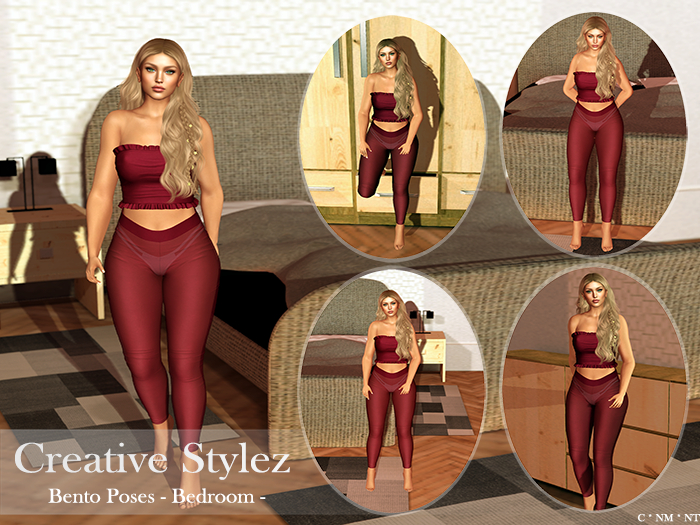 Creative Stylez - Bento Poses - Bedroom -