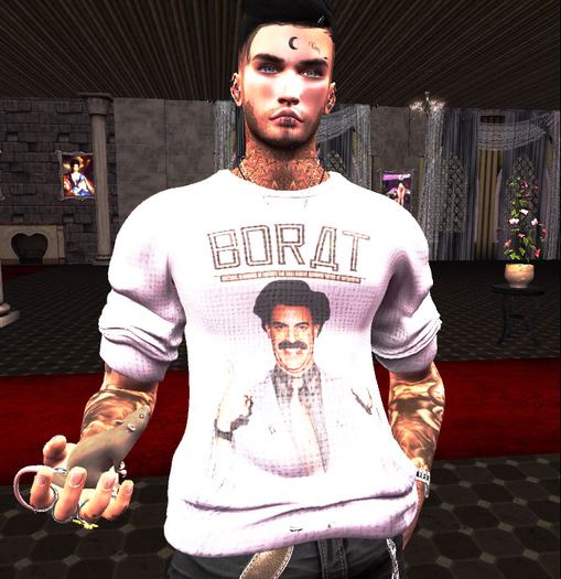 K&S - Shirt  "BORAT"  for belleza jake