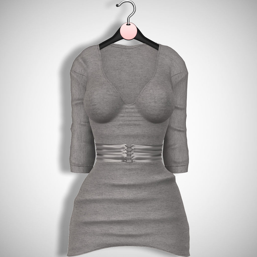 ChicModa // Laurel Dress // GRAY