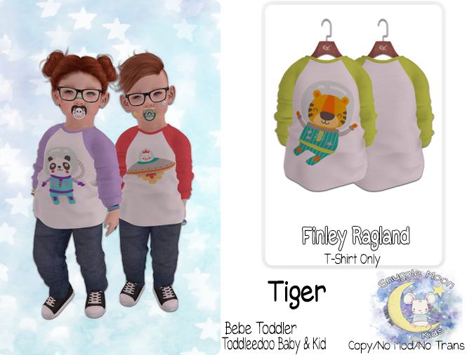{SMK} Finley Raglan | Tiger 