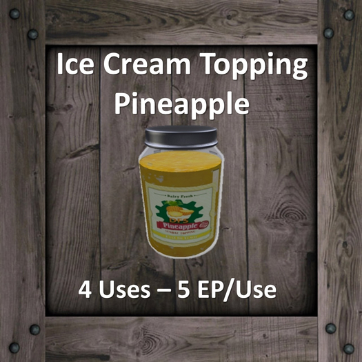 DFS Ice Cream Topping - Pineapple (Texture)