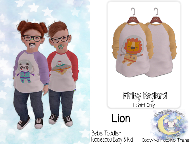 {SMK} Finley Raglan | Lion
