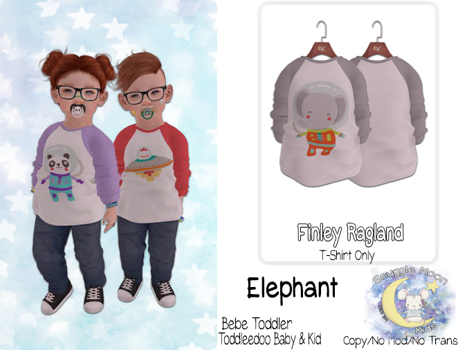 {SMK} Finley Raglan | Elephant