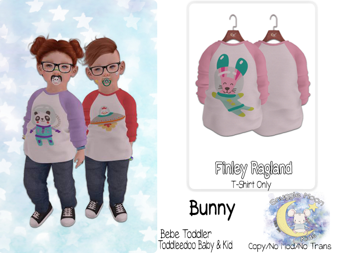 {SMK} Finley Raglan | Bunny