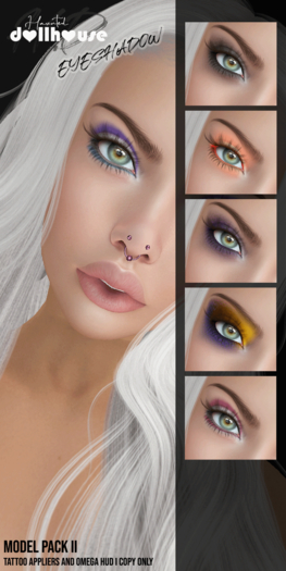 H.D.13 - Eyeshadow: Model Pack II (Wear Me)