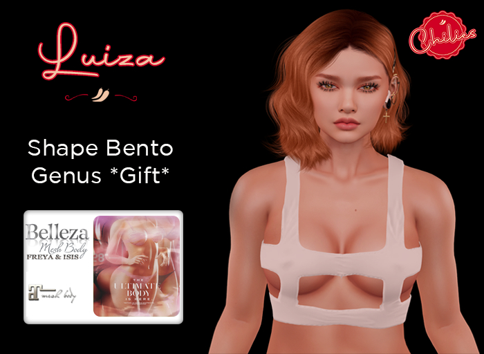 ::Chillies Luiza Shape for Genus New Gift