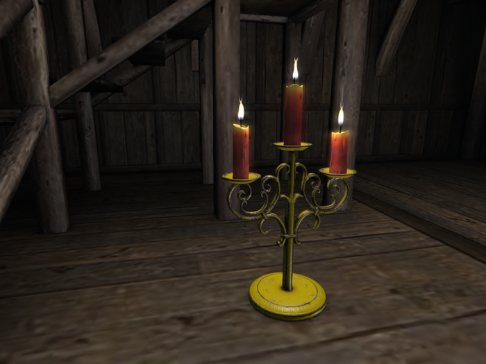 VRDz Candleholder Candles  + Menu nofloorwax V1.2