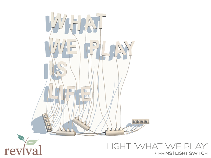 .:revival:. light 'what we play'
