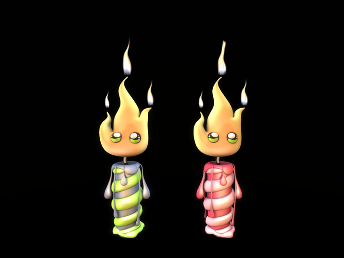 VRDz Decor Awesome Candle Character 1.2  + Menu