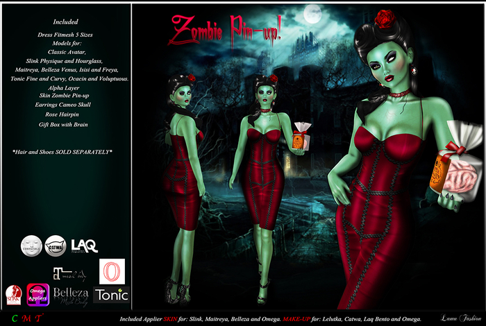 -Lamu Fashion-Outfit *Zombie Pin-up!*