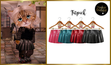 *DB* DINKIES LUISA FAUX LEATHER SKIRT* FATPACK