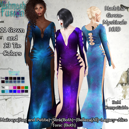 ~*MF*~ Hadrina LS Gown - Mysticals (Add or Rez)