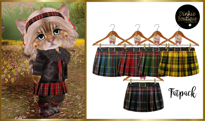 *DB* DINKIES LOTTA SKIRT* FATPACK