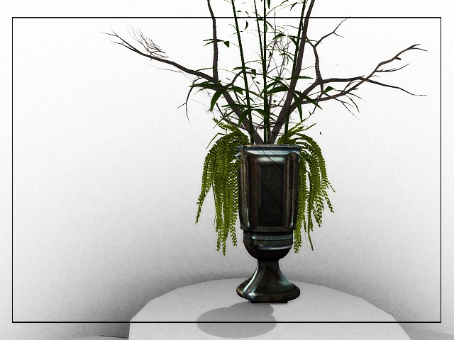 [AE] Garden Store - Exotic Floral Vase Vanderbuilt