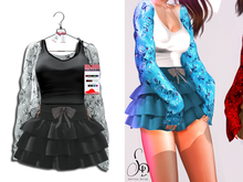 SENTINUS - Dany Outfit w HUD - GRAY Cardigan