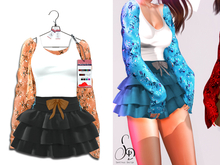 SENTINUS - Dany Outfit w HUD - TANGERINE Cardigan