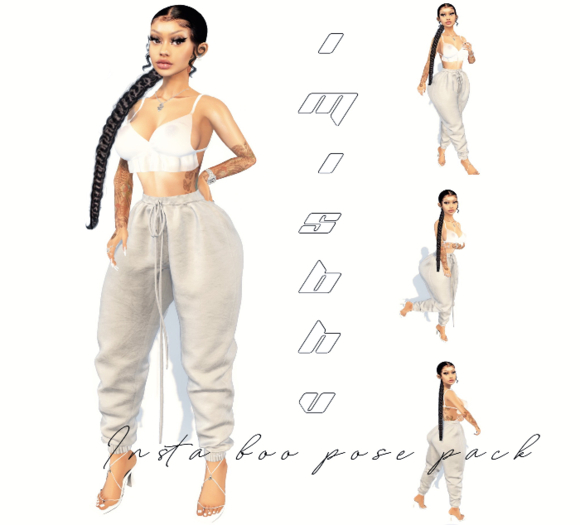 // IMISBHV // INSTA BOO POSE PACK 