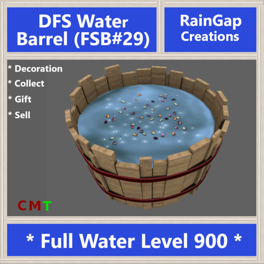 DFS Water Barrel (FSB#29)