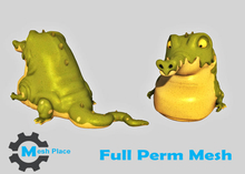 Mesh Place - Cartoon Crocodile (add to unpack)