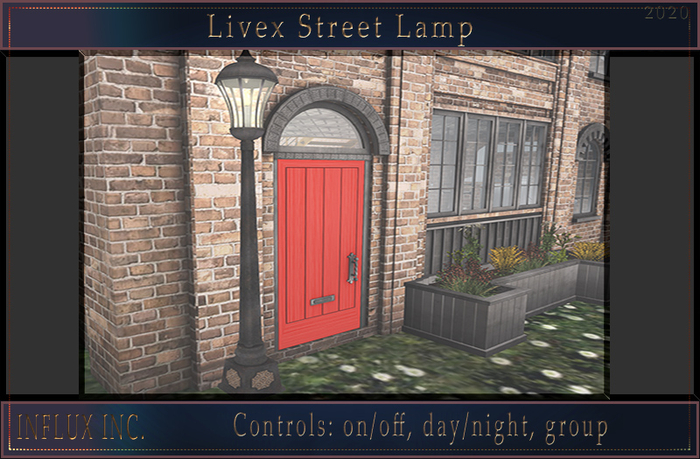 INFLUX: Livex Street Lamp