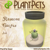 PlantPet Seed [Rosacea Cactus *Ink*]