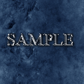 Zoy Texture [ Snow Ice 02 ] Seamless - Deep Blue